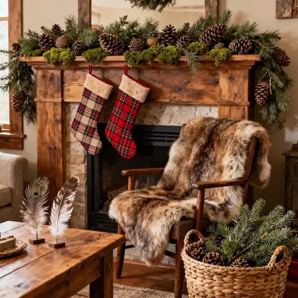 Mysig och rustik jul