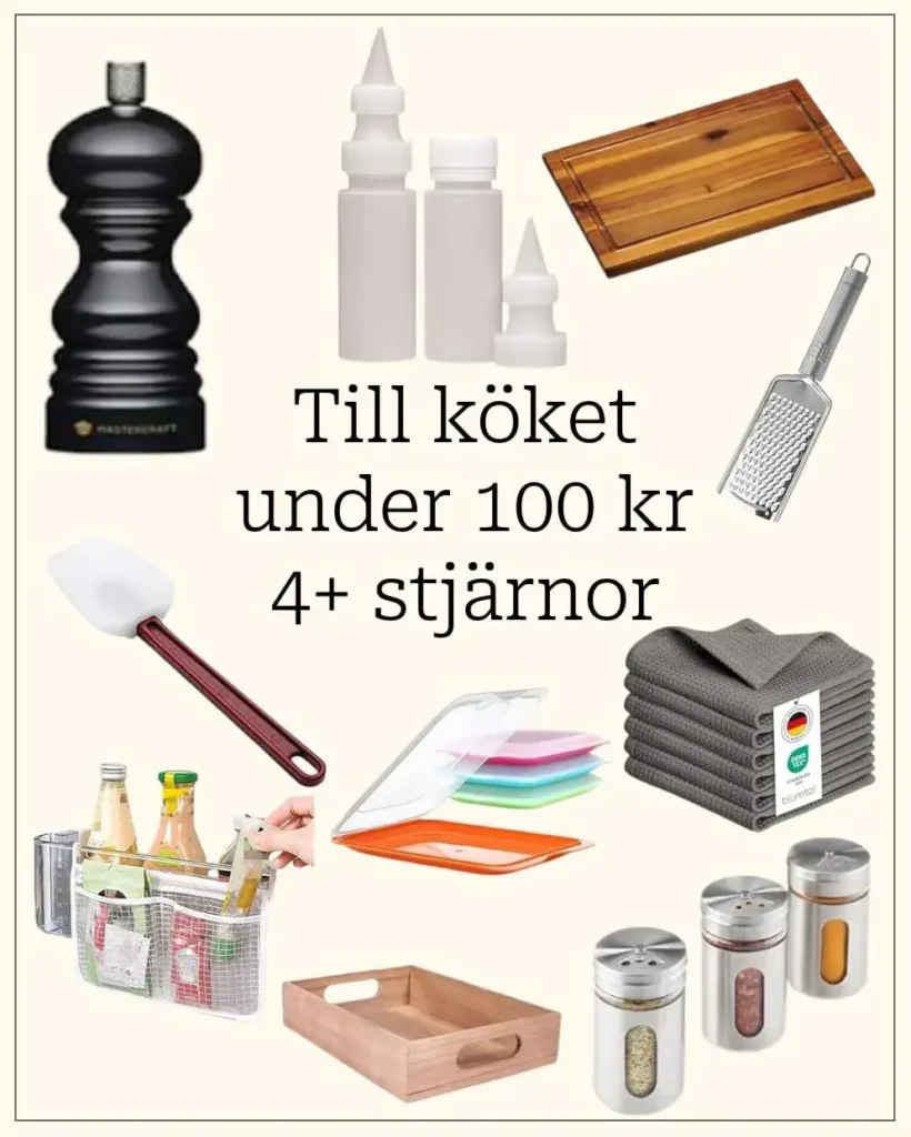 Billiga köksgrejer