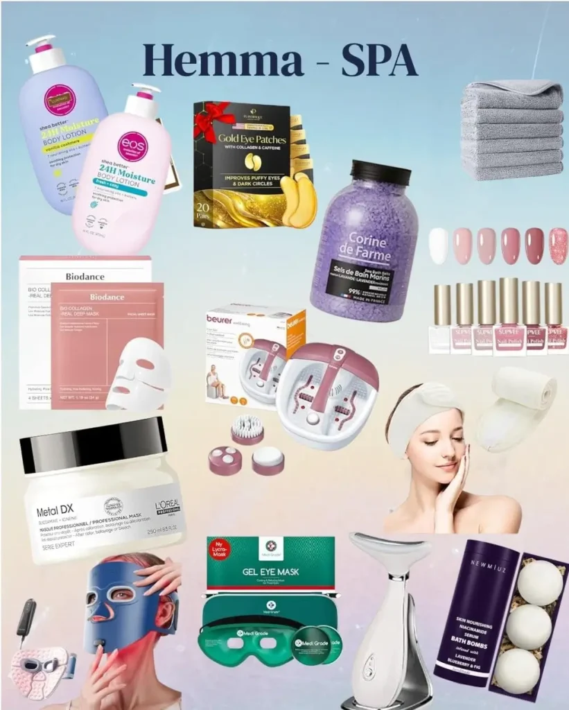 Hemma spa produkter