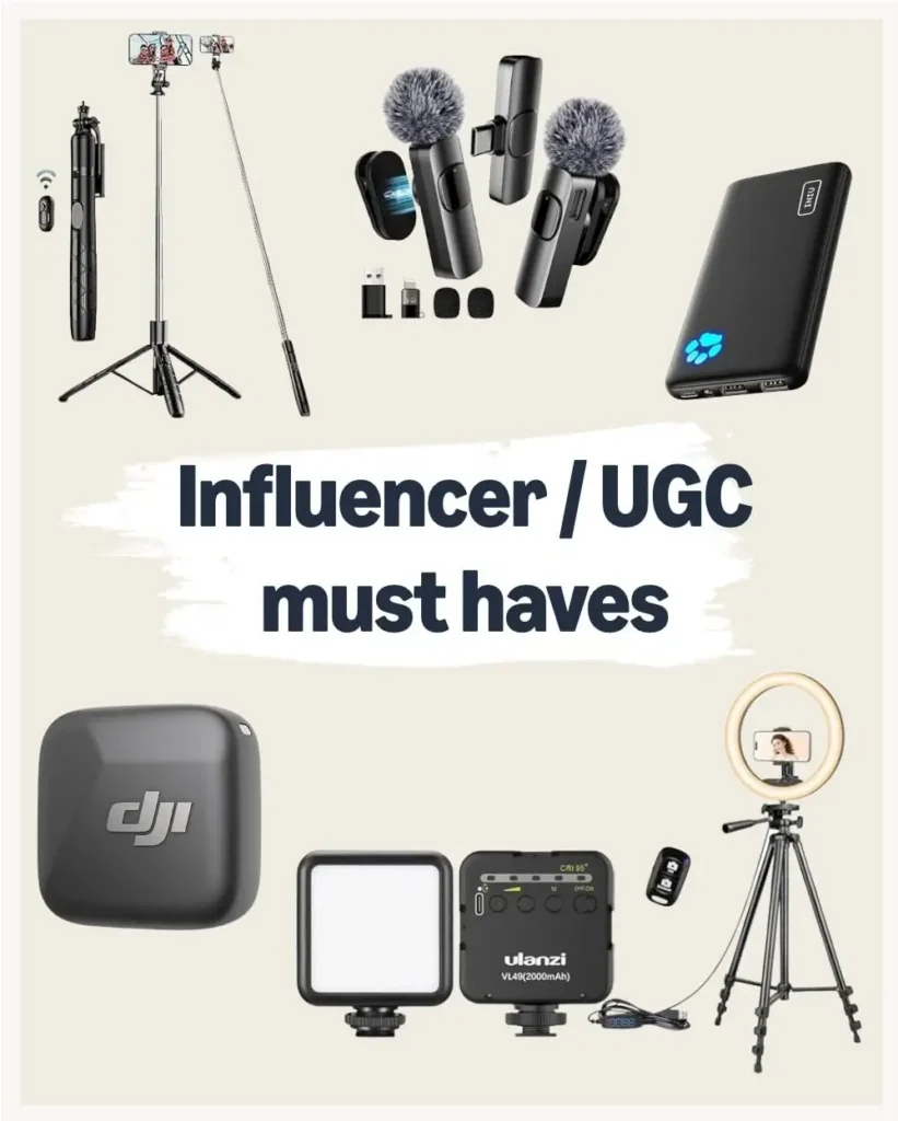 Produkter för UGC kreatör